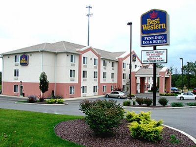 Best Western Penn-Ohio Inn & Suites Hubbard Exteriör bild